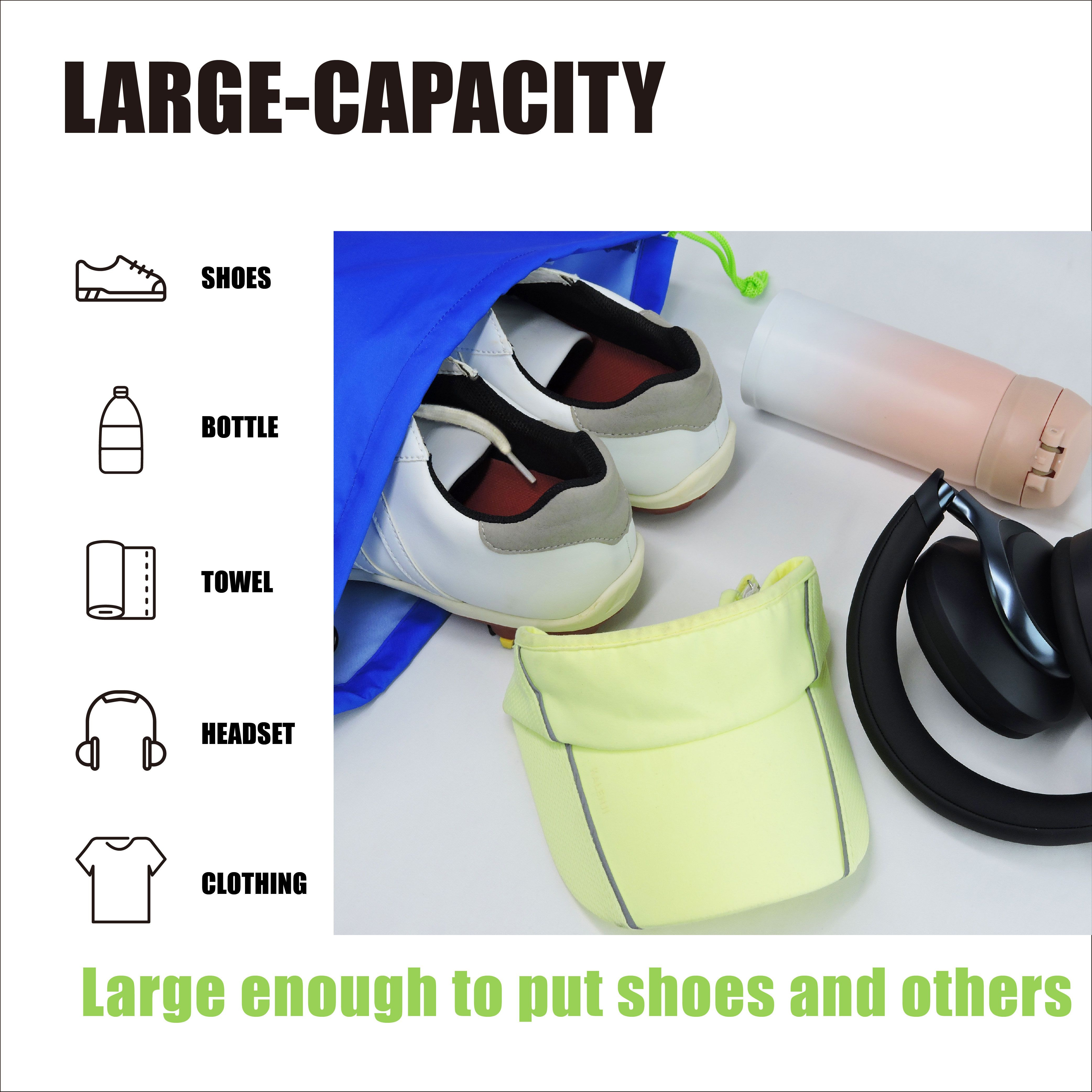 Sandian Factory Direct Sales Outdoor, Lightweight, Waterproof Golf Shoes Pouch, Tourism Shoes Bag, Sports Bag, Storage