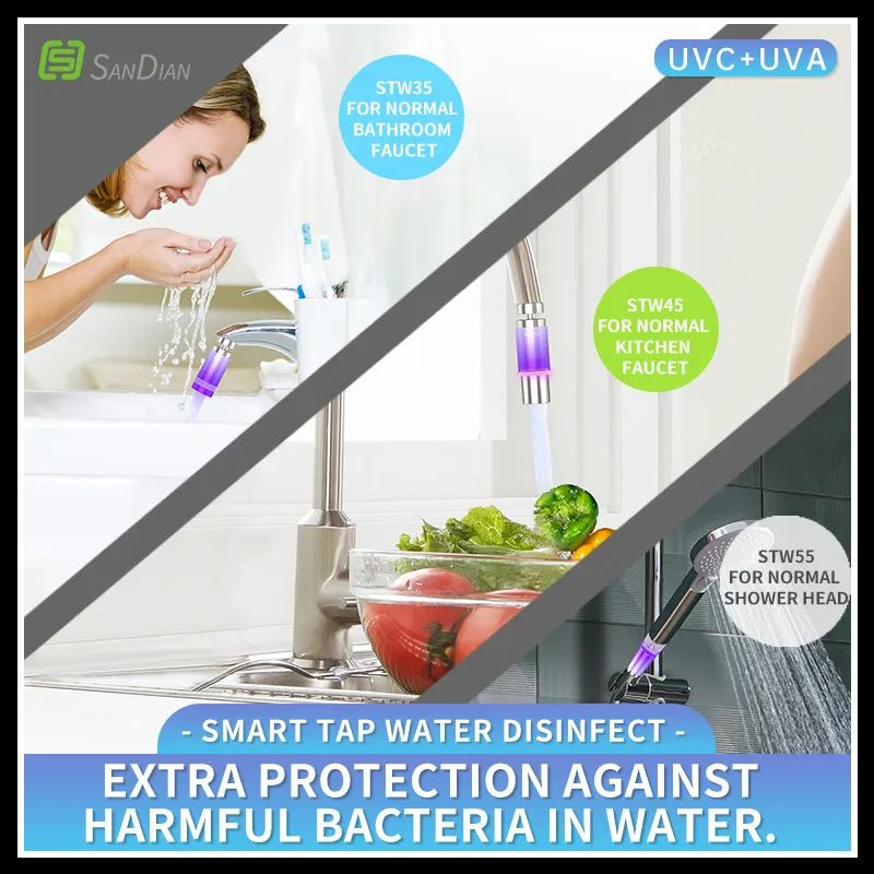 SANDIAN OBM kitchen water disinfection faucet food disinfection nozzle drinking water nozzle faucet water purifier