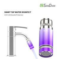 SANDIAN UVC tap disinfection bathroom joint faucet water purification rotating extension nozzle