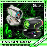 Sandian Factory Direct Sales ESS Wireless Bluetooth Small Portable LED RGB Light Computer Speaker Home Outdoor